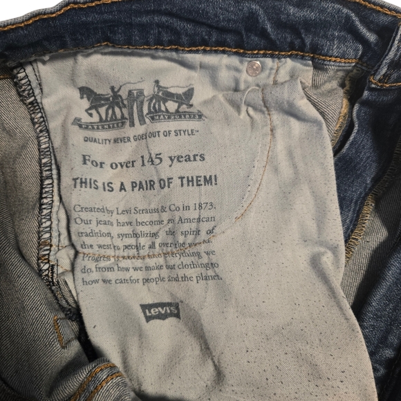 Levi's 511 size 33x32 Blue Jeans - Picture 3 of 3